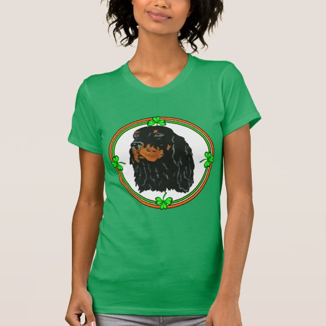 Camiseta Gordon Setter St Patricks (Anverso)