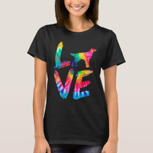 Camiseta Gordon Setter Tie Dye Love Dog Mom