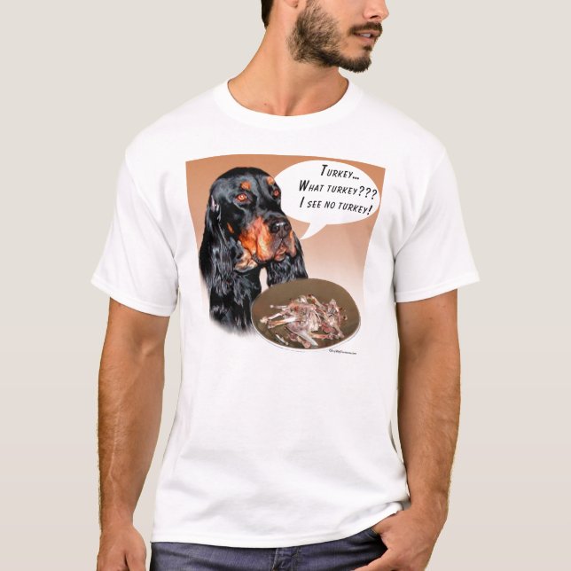 Camiseta Gordon Setter Turkey (Anverso)