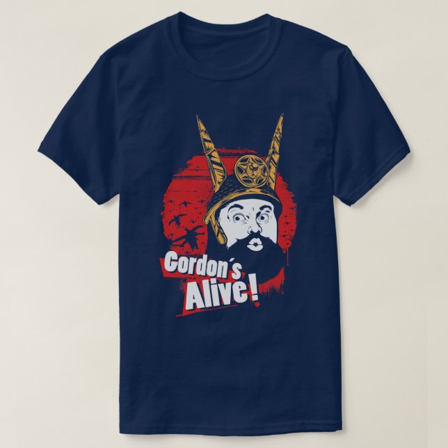 Camiseta Gordons Alive (Diseño del anverso)