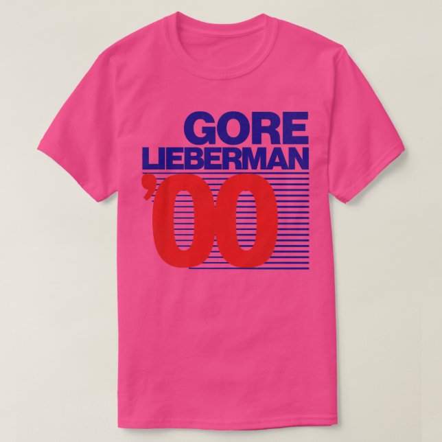 CAMISETA GORE LIEBERMAN 00 (Diseño del anverso)