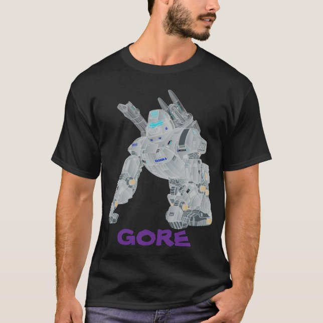 CAMISETA GORE MORADO 1 (Anverso)
