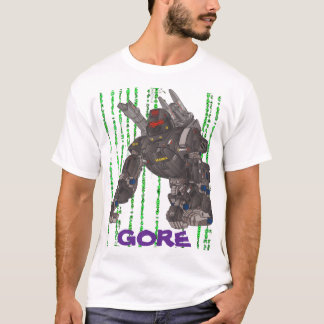 CAMISETA GORE MORADO BLANCO MATRIX NEGRO POR SAMURÁI FEUDAL