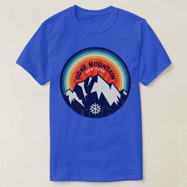 Camiseta Gore Mountain Nueva York (Diseño del anverso)