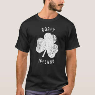 Camiseta Gorey Wexford Irlanda Helecho Antiguo Desgastado 