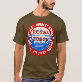 Camiseta Gorge real de la ciudad de Colorado