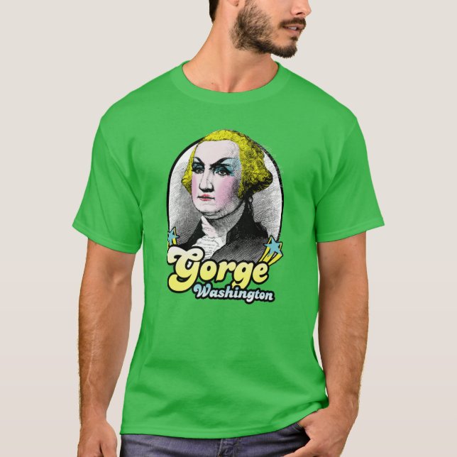 Camiseta Gorge Washington (Anverso)