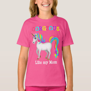 Camiseta Gorgeous Like Mom - Magical Unicorn