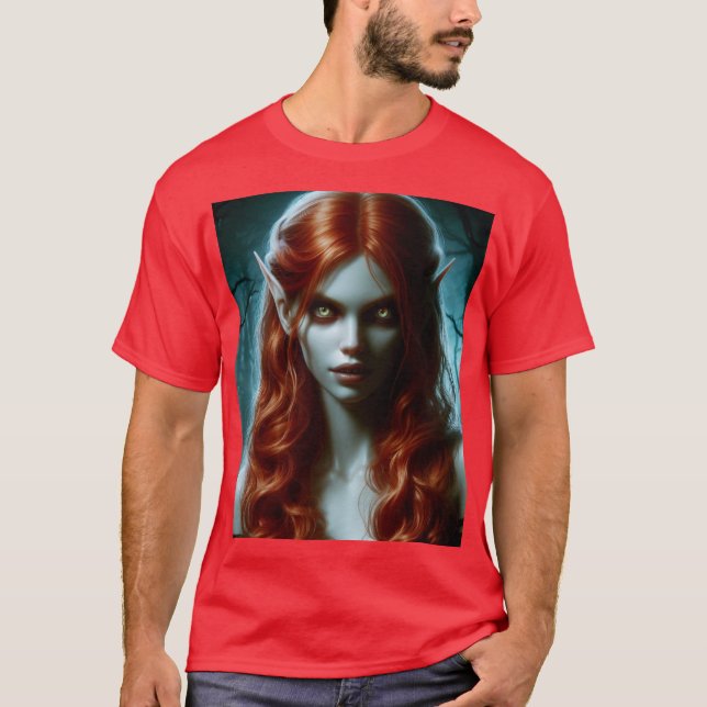 Camiseta Gorgeous she-elf (Anverso)