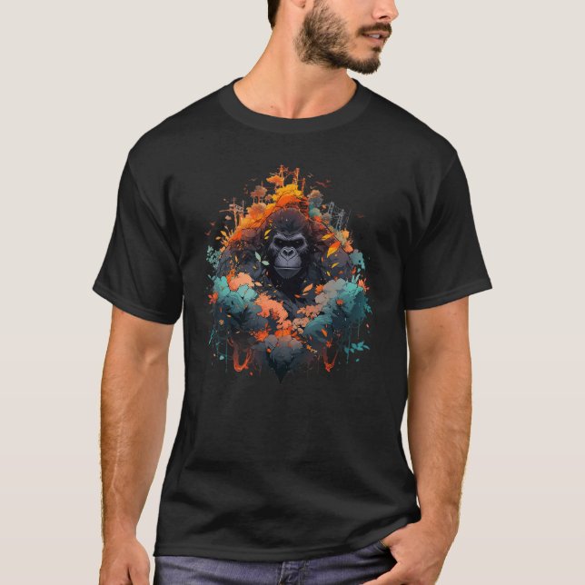 Camiseta gorila (Anverso)