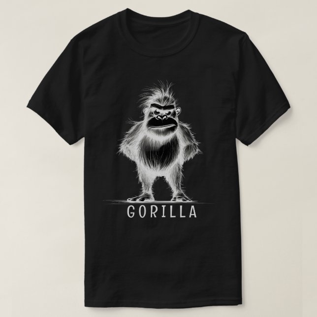 Camiseta Gorila (Diseño del anverso)