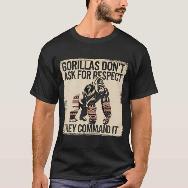 Camiseta Gorila (Anverso)