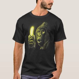 Camiseta Gorila cargando traje de mono banano Anima salvaje