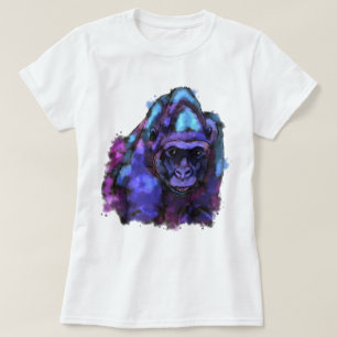 Camiseta Gorila colorida