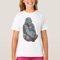 Gorila como artesano con llave