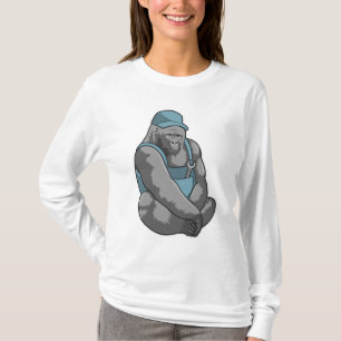 Camiseta Gorila como artesano con llave