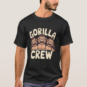 Camiseta Gorila Crew Apparel Amante del Gorila Gor