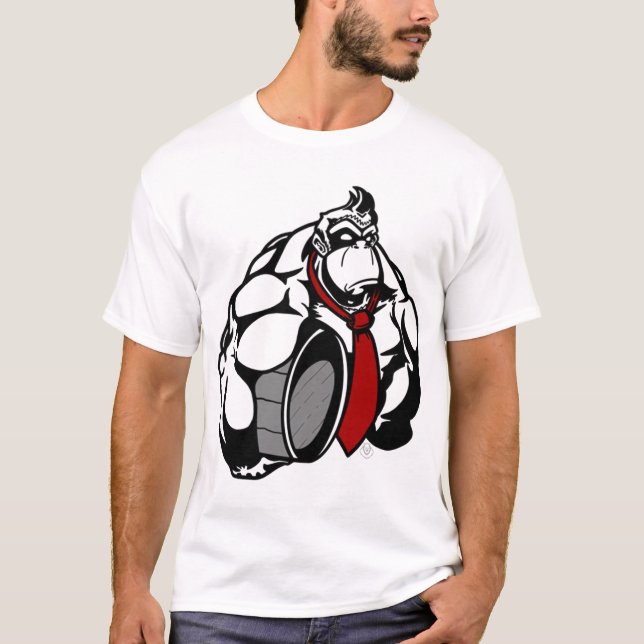 Camiseta Gorila de descomposición de barriles (Anverso)