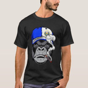 Camiseta Gorila de El Salvador Patr Patrimonio de Raíces Sa