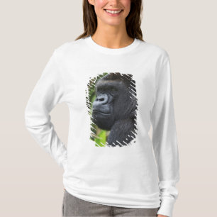 Camiseta Gorila de espalda plateada de tierras bajas, goril