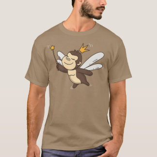 Camiseta Gorila de hadas y fauna silvestre Gorila de animal