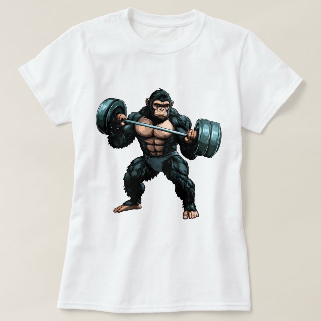 Camiseta Gorila de hierro (Diseño del anverso)