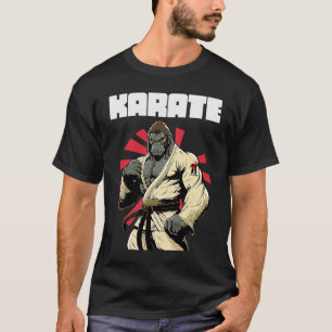 Camiseta Gorila de Karate Deportivo de Combate