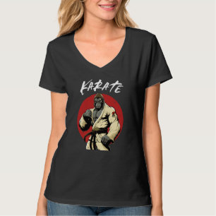 Camiseta Gorila de Karate Karatecas Niños y Niñas Karate Go