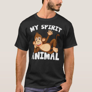 Camiseta Gorila de mono Mi Espíritu Animal Anima Forestal S