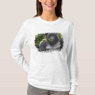 Camiseta Gorila de montaña y dorso plateado