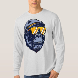 Camiseta Gorila de píxeles