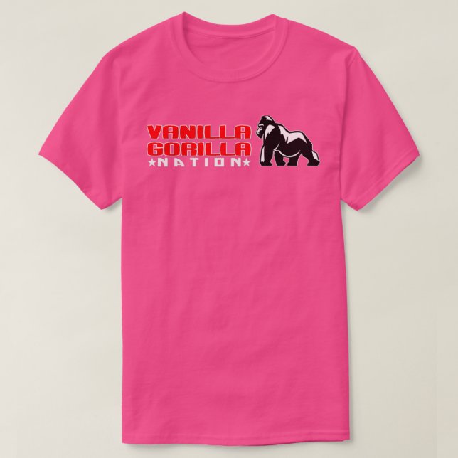 Camiseta Gorila de vainilla (Diseño del anverso)