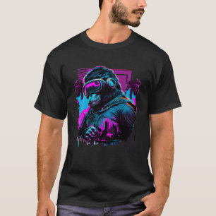 Camiseta Gorila de VR Gamer en el juego virtual de realidad