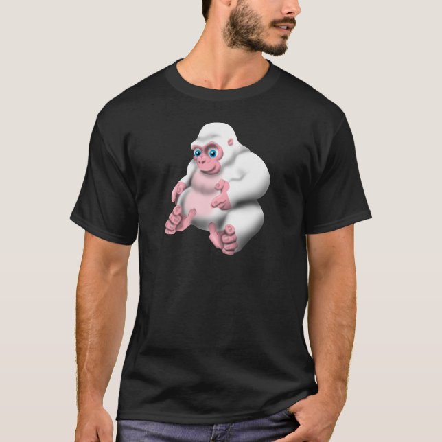 Camiseta Gorila del albino (Anverso)