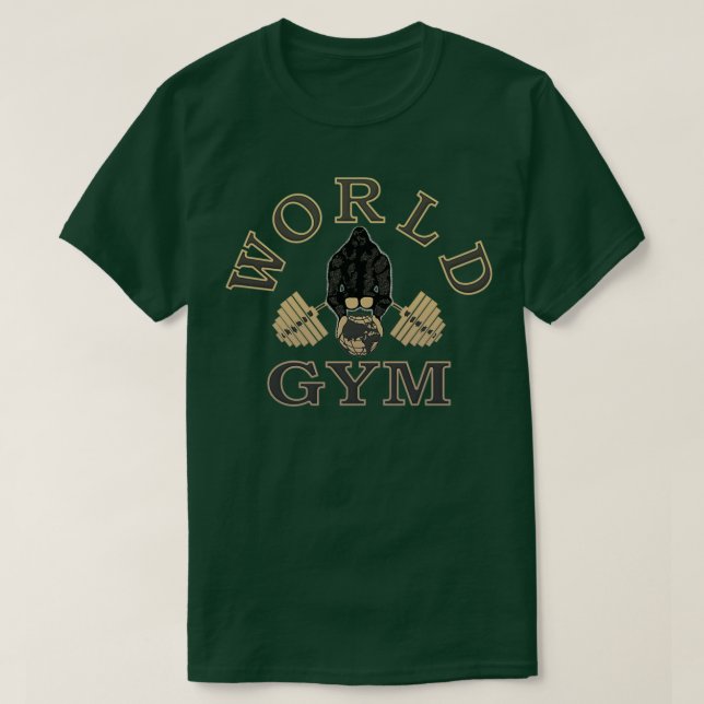Camiseta Gorila del Gimnasio Mundial (Diseño del anverso)