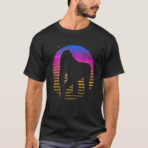 Camiseta Gorila del Gorila del mono mono ape retro vaporwav