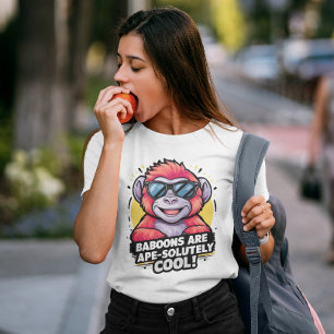 Camiseta Gorila elegante: los babuinos son Guay solucionado