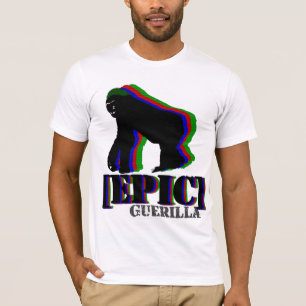 Camiseta Gorila épico de la guerrilla