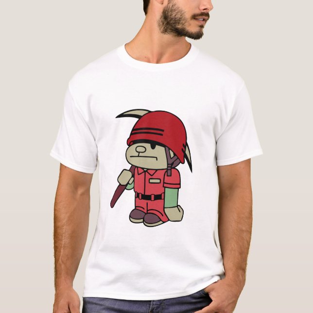 Camiseta Gorila - minero (Anverso)