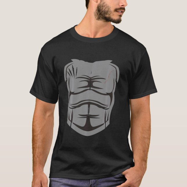 Camiseta Gorila Monkey disfraces simples de halloween hombr (Anverso)