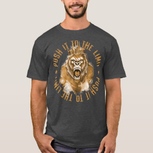 Camiseta Gorila Motivación Gym Fitness Mma Lo Lleva A La