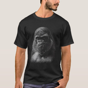 Camiseta Gorila Para Los Niños El Zoológico De Fauna Y Flor