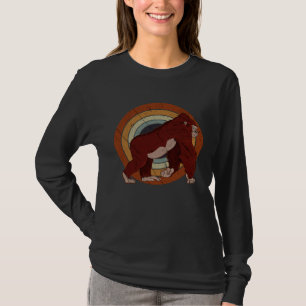 Camiseta Gorila Retro Vintage Años 80 90s Atardecer Tropica