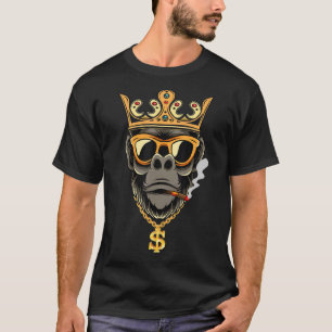 Camiseta Gorila Rey con la Corona Silverback Loco Gori Salv