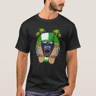 Camiseta Gorila Skateborrour Vintage Skateborders