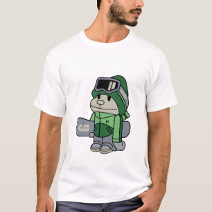 Camiseta Gorila - Snowboarder