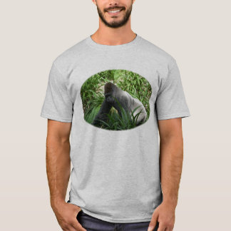 Camiseta Gorila trasero de la maquinilla de afeitar