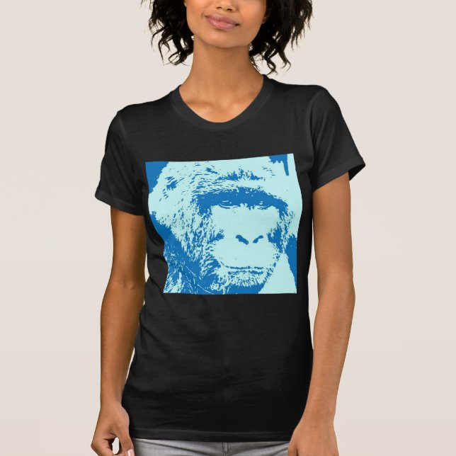 Camiseta Gorilas de arte pop (Anverso)