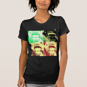 Camiseta Gorilas de arte pop