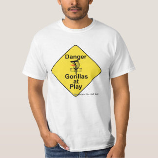 Camiseta Gorilas en el juego